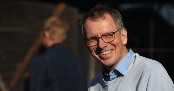 johan ute i solen