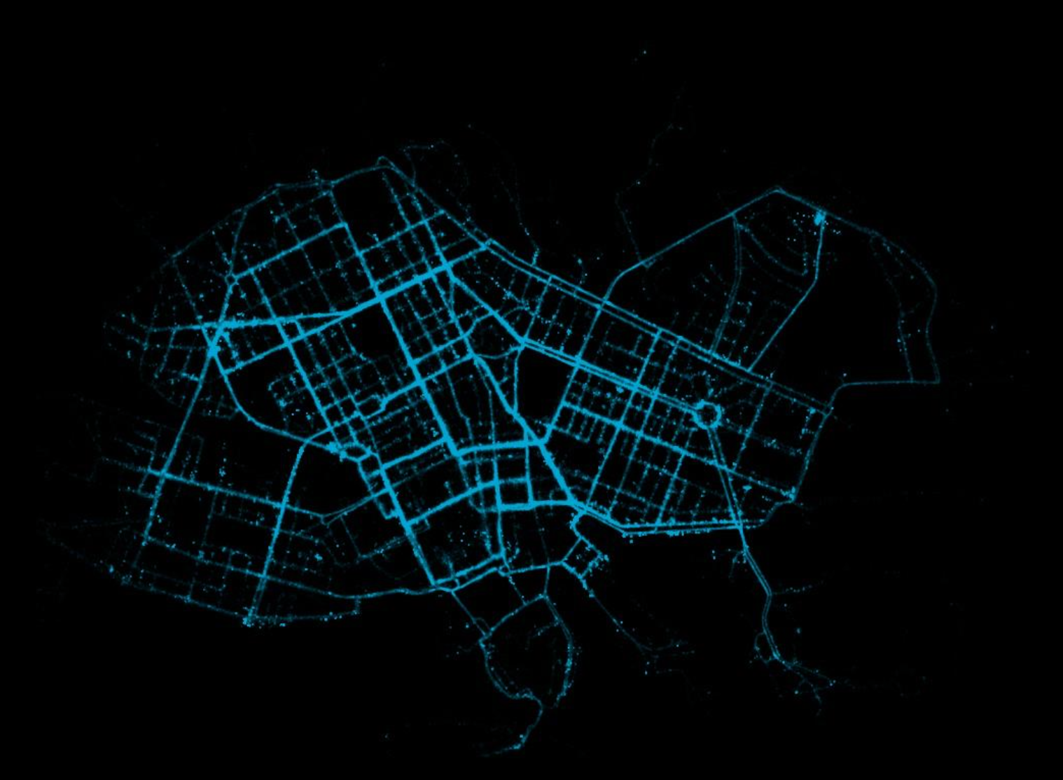 Heatmap citykarta